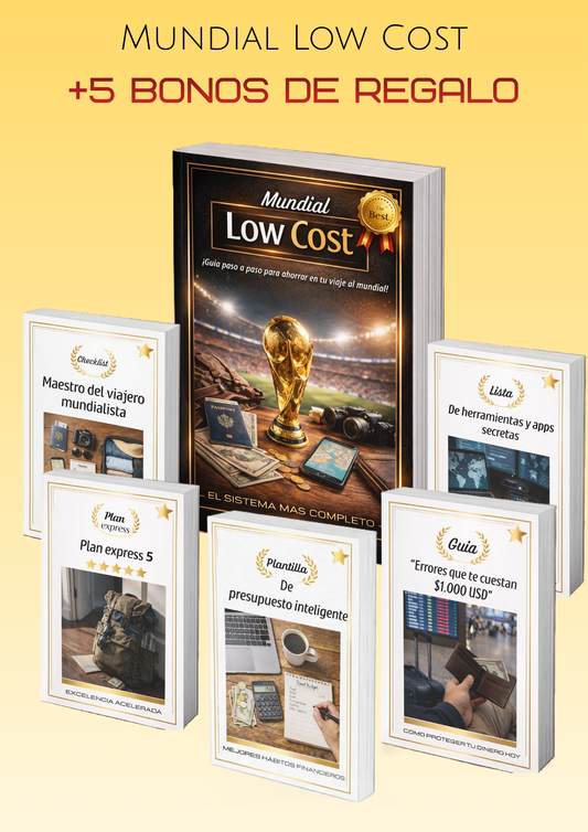 Mundial Low Cost: Como viajar al mundial sin gastar de mas